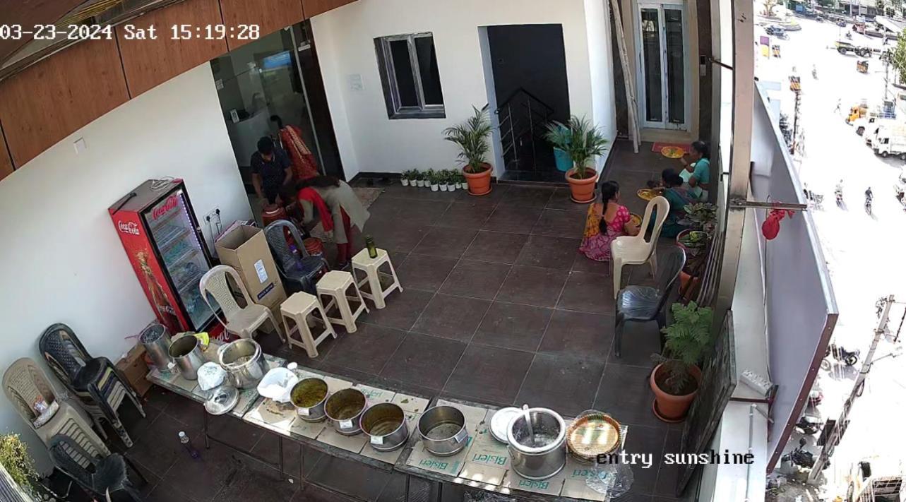 Sunshine Residency Hotel Mancherāl Buitenkant foto