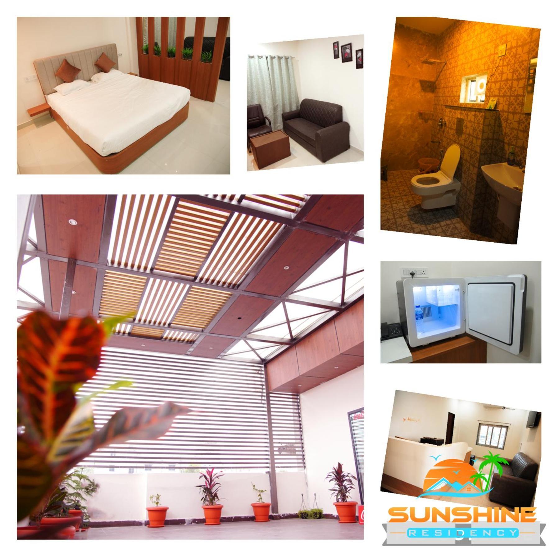Sunshine Residency Hotel Mancherāl Buitenkant foto